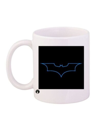 Batman Printed Coffee Mug White/Black/Blue
