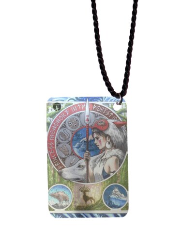 Studio Ghibli Printed Car Mirror Pendant