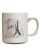 Paris Design Ceramic Mug Multicolor