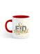 Eid Mubarak Printed Mug White/Red
