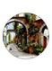 Vintage Art Printed Fridge Magnet Multicolour