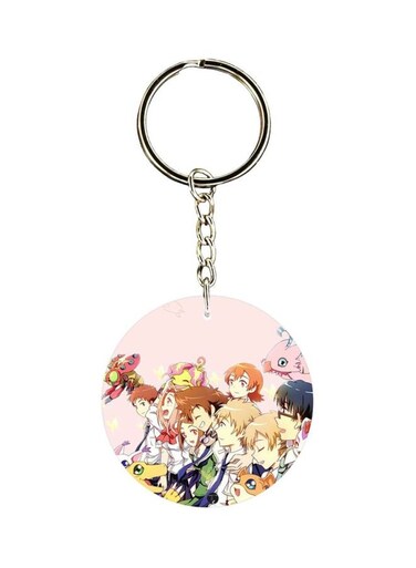 The Anime Digimon Printed Keychain