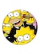 Simpsons Printed Fridge Magnet Multicolour