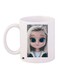 Cartoon Girl Printed Coffee Mug White/Beige/Black