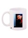 Cartoon Printed Coffee Mug White/Blue/Red 11ounce