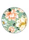 Flowers Printed Fridge Magnet Round Multicolour