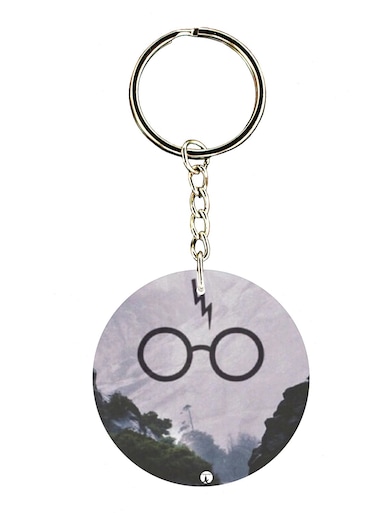 Harry Potter Double Side Printed Keychain