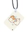 Rabbits Printed Car Mirror Pendant