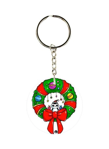 Christmas Printed Keychain