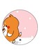 Dog Printed Fridge Magnet Multicolour