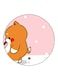 Dog Printed Fridge Magnet Multicolour
