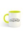 Eid Al Fitr Al-Mubark Printed Mug White/Yellow