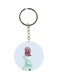 Human Figure Printed Keychain