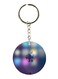 Double Sided The Apple Logo Printed Keychain