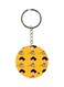 Cartoon Printed Double Sided Keychain
