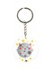 Cat Printed Single Sided Keychain