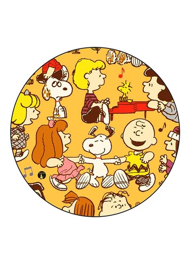 Snoopy Printed Fridge Magnet Multicolour