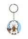Cartoon Printed Keychain