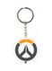 Overwatch Logo Keychain Grey/Yellow
