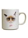 Printed Coffee Mug Brown/White