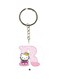 Hello Kitty Letter R Printed Keychain