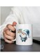 Ceramic Santa Claus Merry Christmas Coffee Mug - Durable, Dual-Sided Holiday Design, Dishwasher &amp; Microwave Safe, Ideal Gift for Friends &amp; Colleagues (1pc)