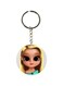 Girl Printed Keychain
