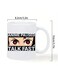 Anime-Themed Ceramic Coffee Mug, Double-Wall Insulation, Microwave Safe, Ideal for Anime Enthusiasts, Educators, Grandparents, and Significant Others
