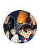 Anime Detective Conan Printed Fridge Magnet Round Multicolour