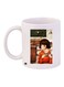 Cartoon Girl Printed Coffee Mug White/Orange/Brown