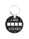 Sherlock Wooden Keychain