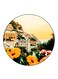 Flowers Printed Fridge Magnet Multicolour