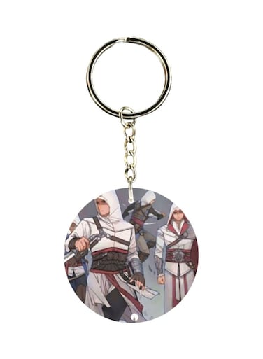 Double Sided Assassin's Creed Printed Keychain
