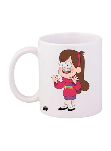 Gravity Falls Printed Mug White/Pink Standard Size