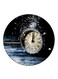 Clock Printed Fridge Magnet Multicolour