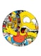 The Simpsons Printed Fridge Magnet Multicolour