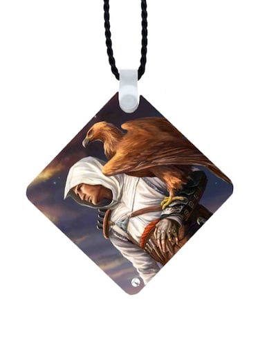 Assassin's Creed Printed Car Mirror Pendant