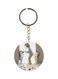 Cartoon Themed Single Sided Keychain
