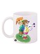 Digimon Printed Mug White/Blue/Green