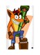 Printed Fridge Magnet Multicolour 8.5x0.4x5.5cm