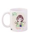 Printed Coffee Mug White/Beige/Green
