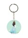 Human Figure Printed Keychain