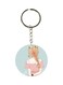 Beautiful Hairstyle Printed Keychain