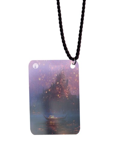 Cartoon Printed Car Mirror Pendant