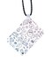 Random Stuff Printed Car Mirror Pendant