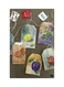 Printed Fridge Magnet Multicolour 8.5x0.4x5.5cm