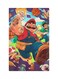 Printed Fridge Magnet Multicolour 8.5x0.4x5.5cm