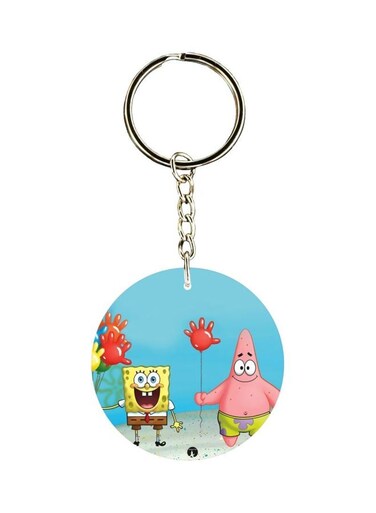Cartoon Printed Keychain