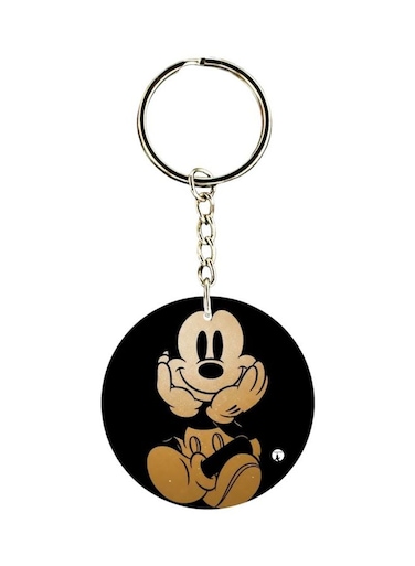 Mickey Mouse Printed Keychain