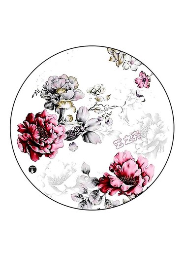 Flowers Printed Fridge Magnet Multicolour